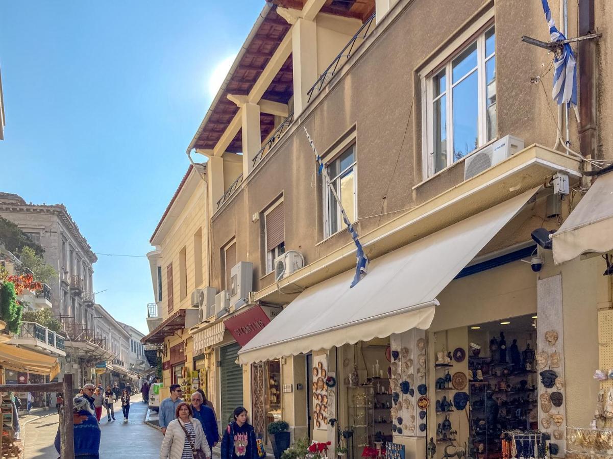 Apartmán Hadrians Den In Heart Of Plaka By Jj Hospitality Atény Exteriér fotografie